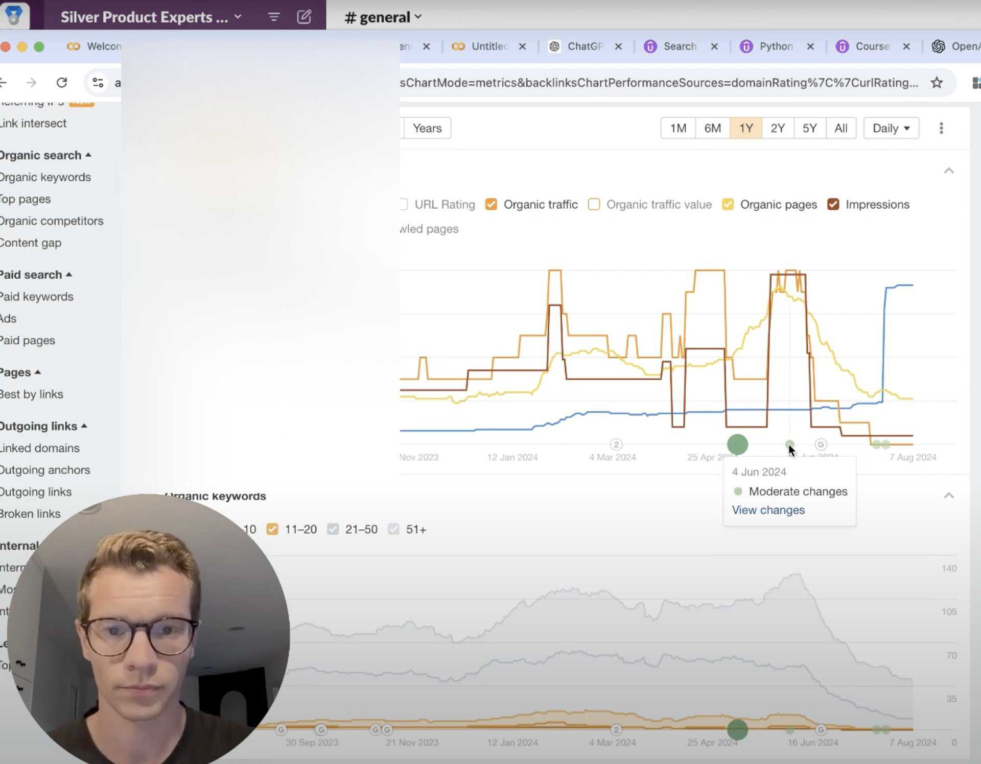 Kevin Pauls, founder of Simple SEO walking through botched website launch case